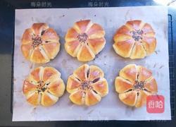 花朵豆沙面包的做法图解16