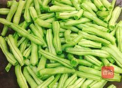 芽菜干扁四季豆的做法图解4