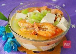 丝瓜鲜虾豆腐羹的做法图解14