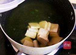 龙须菜豆腐汤的做法图解5
