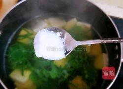 龙须菜豆腐汤的做法图解9