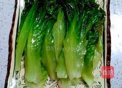 蒜蓉白灼生菜的做法图解5