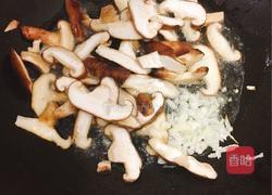 香菇油菜的做法图解3