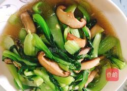 香菇油菜的做法图解8