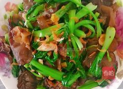 当油菜木耳遇上虾皮的做法图解5