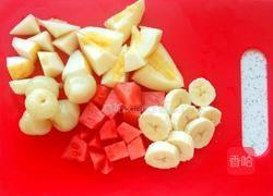 水果沙拉（紫薯酸奶版）的做法图解2