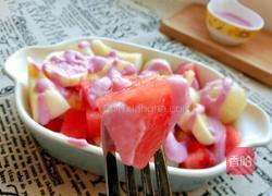 水果沙拉（紫薯酸奶版）的做法图解6
