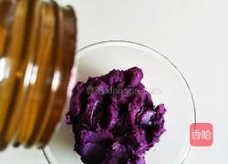 紫薯椰蓉球的做法图解3