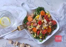 藜麦鸡肉沙拉的做法图解10