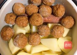 瑞典牛肉丸土豆泥(低脂)的做法图解3