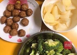 瑞典牛肉丸土豆泥(低脂)的做法图解4