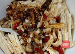 凉拌腐竹香菇的做法图解8