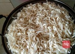 豆角蒸面条的做法图解5