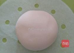 草莓蛋糕馒头的做法图解7