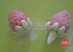 草莓蛋糕馒头的做法图解15