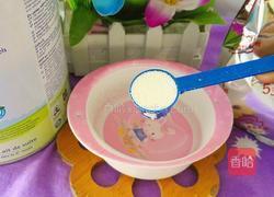 丝瓜虾球营养米糊的做法图解8