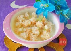 丝瓜虾球营养米糊的做法图解10