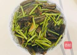 蒜苔炒鳝鱼的做法图解8