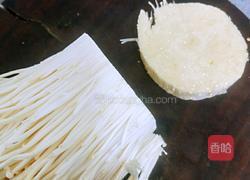 蒜香金针菇的做法图解2