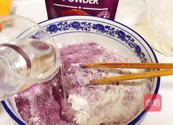 紫薯马蹄糕的做法图解4