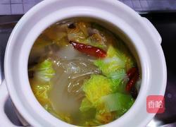 羊肉白菜粉丝煲（快手版）的做法图解8