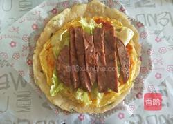 葱油饼牛排卷的做法图解6