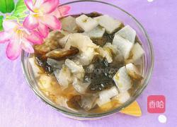 白萝卜紫菜银耳汤的做法图解13