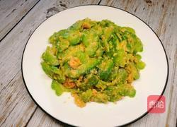 咸蛋黄炒苦瓜的做法图解11