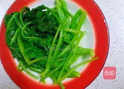 白灼茼蒿的做法图解3