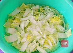 西红柿炒白菜的做法图解2