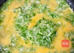 青椒炒鸡蛋的做法图解5