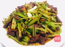 香芹爆炒猪肝的做法图解10