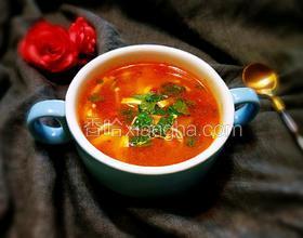 金針菇番茄豆腐湯