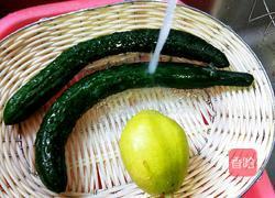 黄瓜梨汁的做法图解1