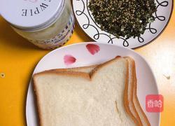 香烤海苔面包条的做法图解1