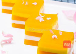 椰奶芒果糕的做法图解10