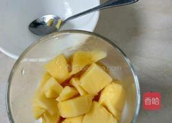 芒果酸奶盆栽的做法图解6