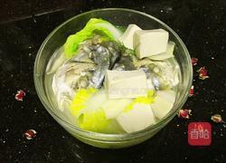白菜豆腐鱼头汤的做法图解11