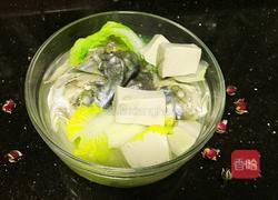 白菜豆腐鱼头汤的做法图解9