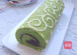 唐草彩绘蛋糕卷的做法图解28