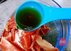 蒜薹炒肉的做法图解3