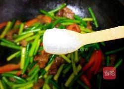 蒜薹炒肉的做法图解20