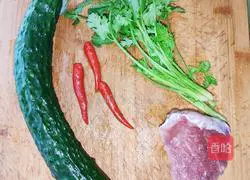 Illustration of how to make fried noodles 1