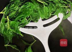 豆酱炒麻叶的做法图解4