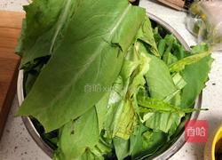 豆豉鲮鱼油麦菜的做法图解1