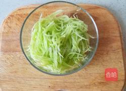 清爽笋丝的做法图解3
