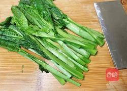 白灼凤尾的做法图解5