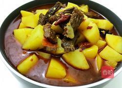 土豆炖牛腩的做法图解8