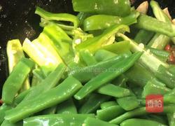 双椒四季豆(减肥版)的做法图解11