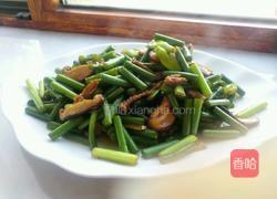 蒜苔香菇肉的做法图解10